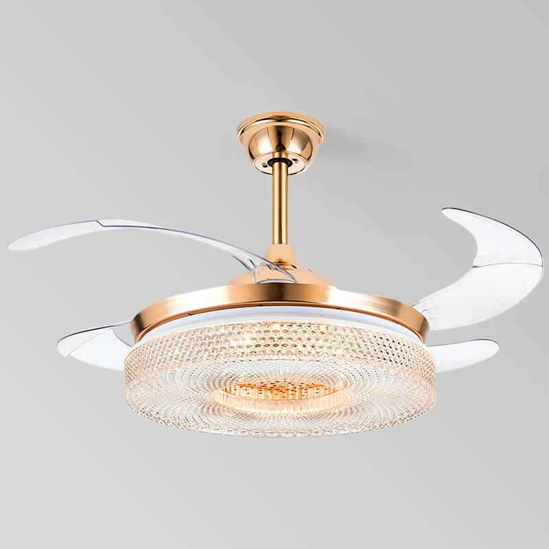 Quạt trần BLDC Điều Khiển Từ Xa Bán Buôn Đèn LED Có 3 Cánh ABS Hiện Đại Quạt Trần Có Đèn Và Điều Khiển