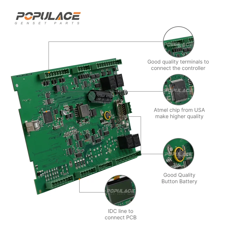 Genset Auto Start Controller AMF DSE7320 MKII Generator ATS Controller DSE 7320 Interface Control Module Unit Hot Sale