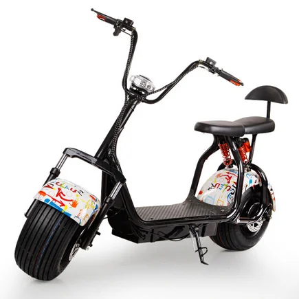 Nzita Fashionable Citycoco 3 Generation 250CC Racing Heavy Electric Motorcycle