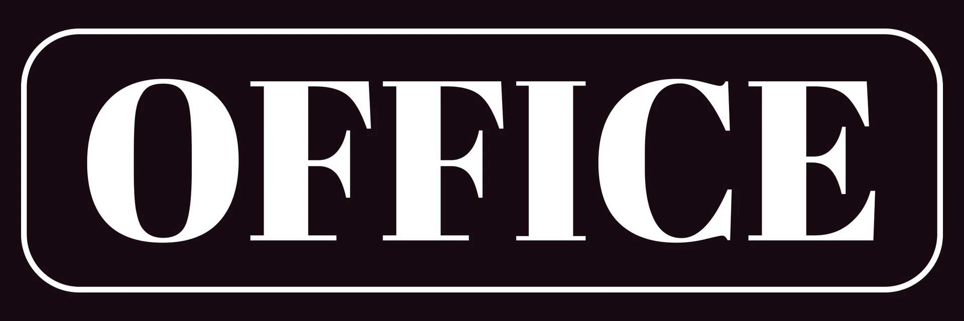 Дверной знак черно-белый дверной плакат клейкая задняя видимая вывеска для офисных и ванных