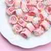 Perle di polvere crema bianca farfalla