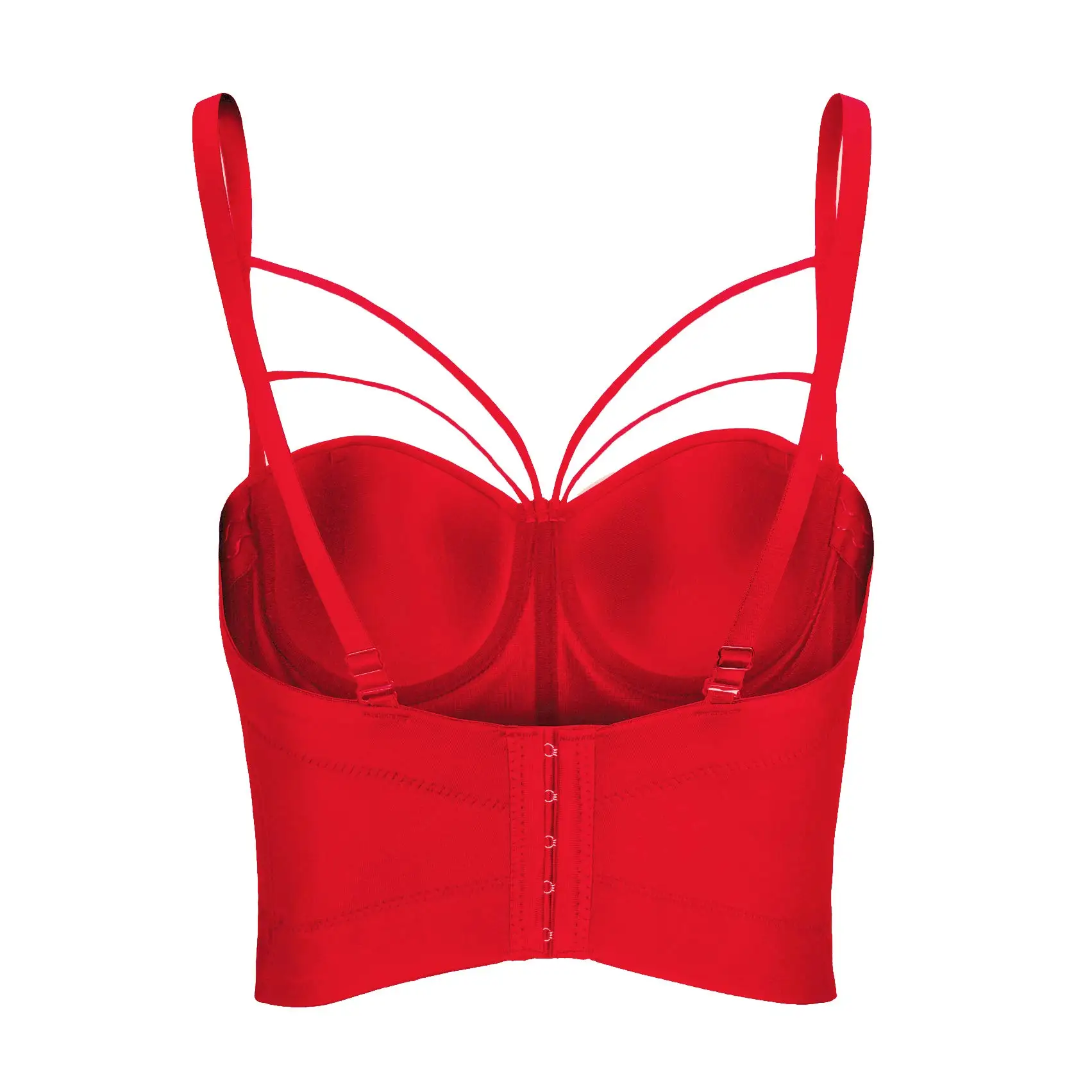 caged bustier top