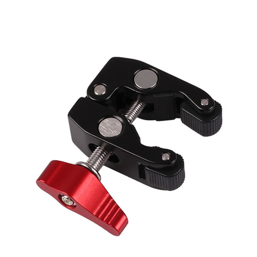 Лидер продаж, зажим для камеры из алюминиевого сплава VGEET, быстросъемный зажим для трубы