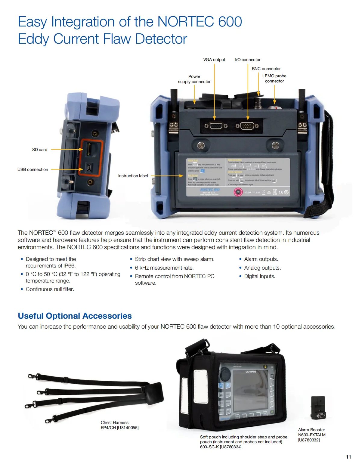 2024 Olympus Nortec 600/n600d Thickness And Flaw Inspection Solutions