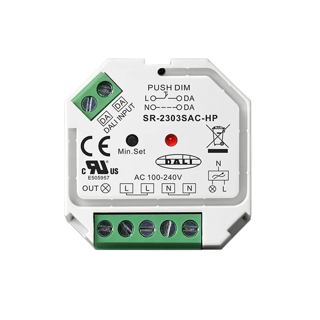 Dali + Push Ac Phase Cut Dimmer - Buy Dimmer,Trailing Edge Dimming ...