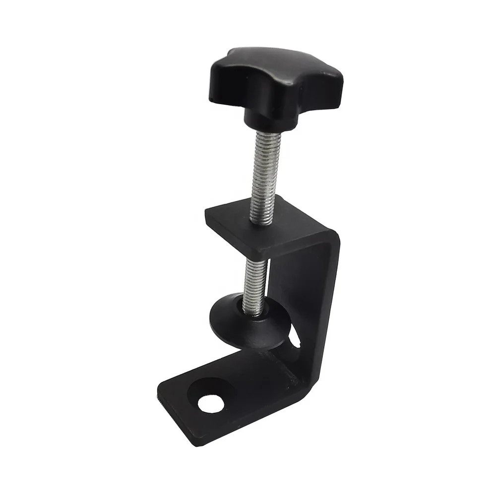 Metal Steel Partition Clamp Mount Table Desk Clamp Holder C Clamp