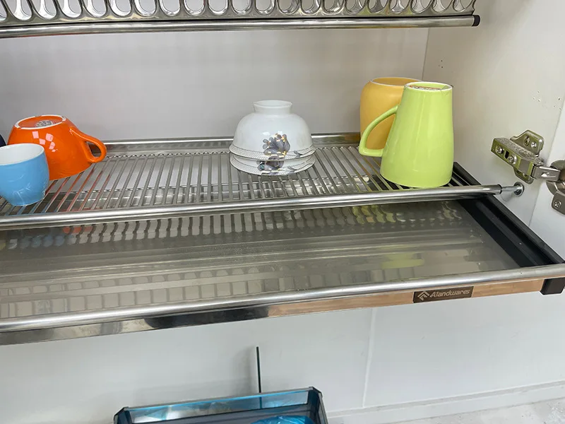 Multifunctional Double-layer Stainless Steel Dish Drying Rack