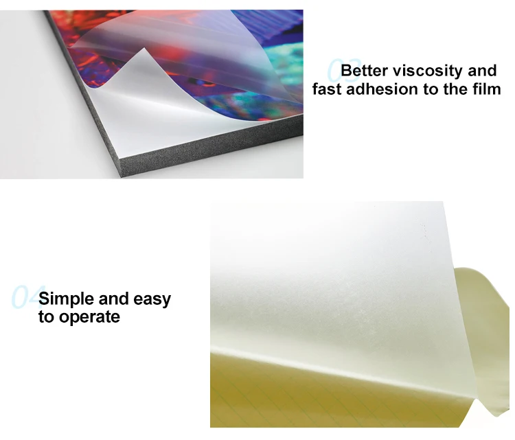 Super High Quality Cross Texture Cold Laminating Film Roll Moisture Proof-Manufacturer Supply Wholesale Price factory