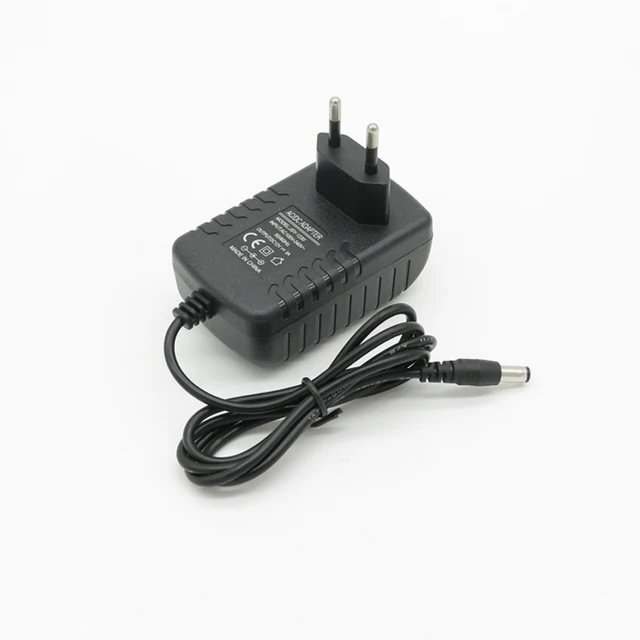 EU Plug Switch Adaptor 12A 1.5A 1500mA Power Adapter AC DC Power Supply DC 12v 1.5a Power Adapter 18W for Led Light CCTV Router