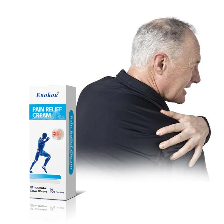 Wholesale Enokon Natural Herbal Skin Care Cream Leg Back Pain Relief Menthol 2-Year Shelf Life OEM/ODM MSDS Certified Customized