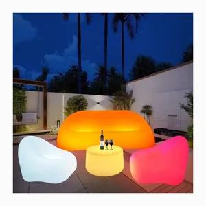 Led Furniture Pack for Parties Sofa Set Outdoor Event Lighted Chair