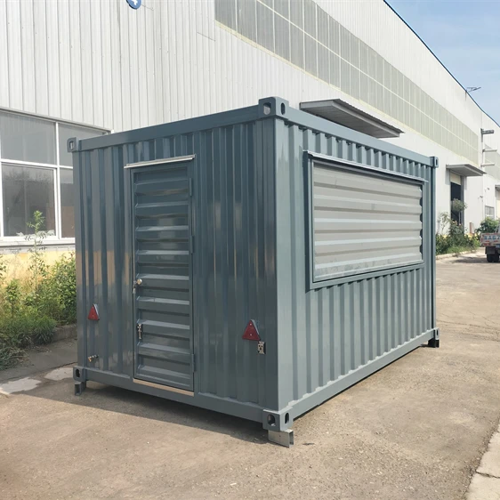 Prefabricated Movable Coffee Shop Container Coffee Unit Build Custom Modified Shipping Container Restaurant