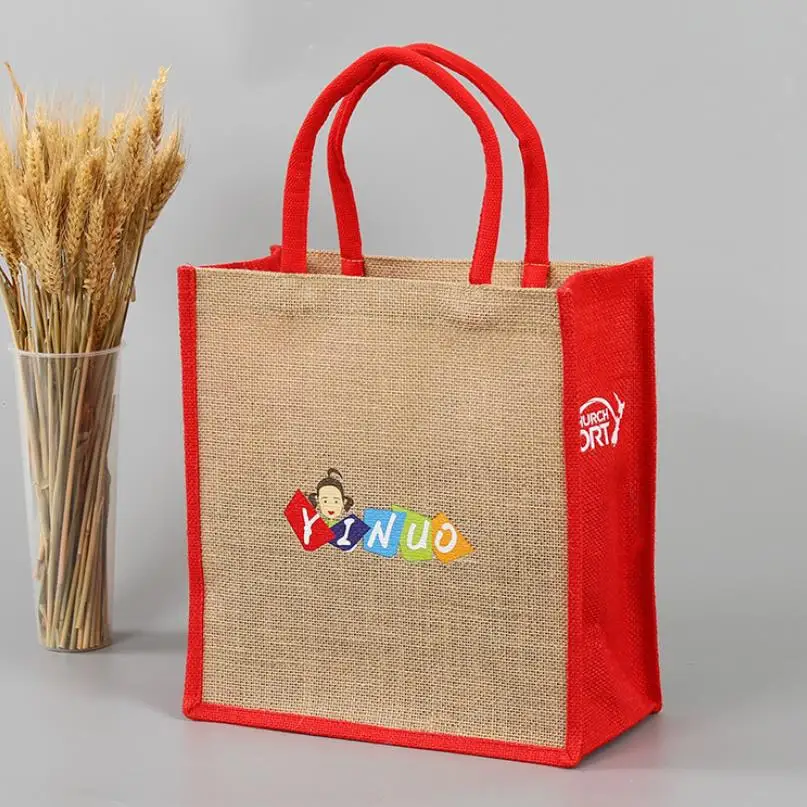 Ubuy Jute Tote Bags Bulk CaTaKu Burlap Jute Tote Bags Bulk Large