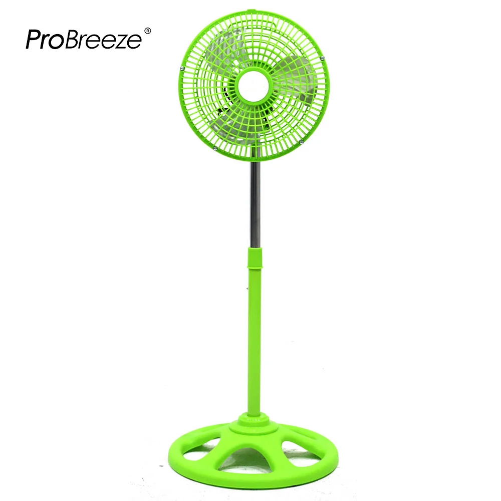 Factory Direct OEM Colorful 10 12 Inch Air Coolong Fans Fancy Style Household Plastic Electric Floor Standing Fan