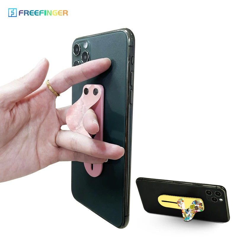 Цветной держатель для телефона из высококачественного тпу и нержавеющей