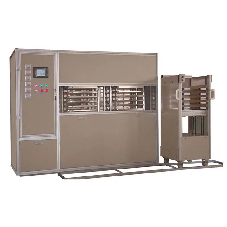 Yiwu Automatic PVC Smart Card Laminating Machine ID Card Fuing Machine with PLC System
