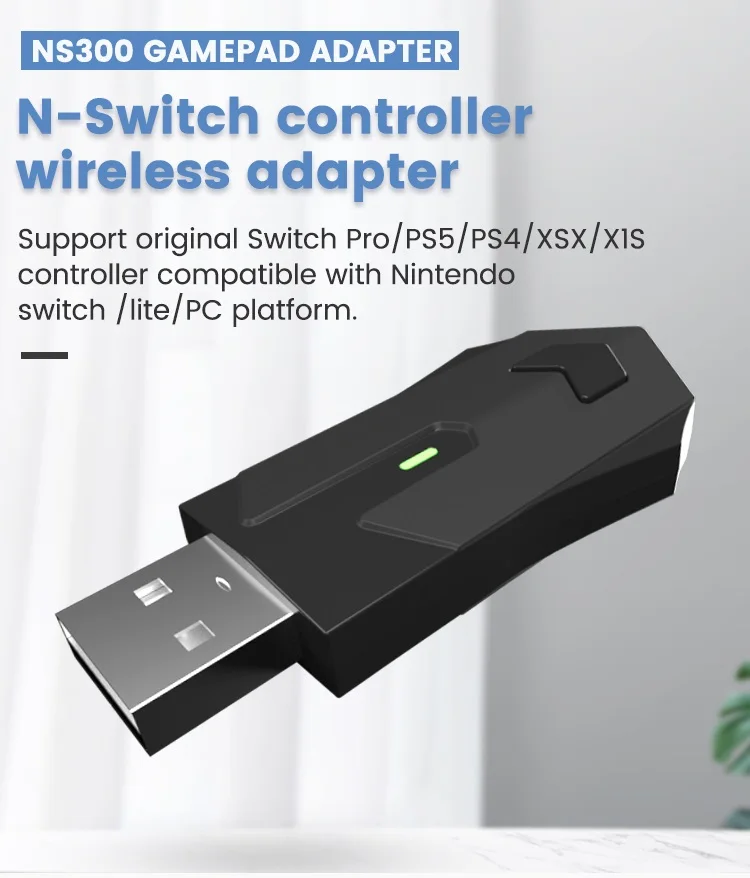 pistol discolor Religiøs Wholesale Wireless USB Adapter for Switch/Windows PC for PS5/PS4/Xbox One  Controller and More - Nintendo Switch From m.alibaba.com