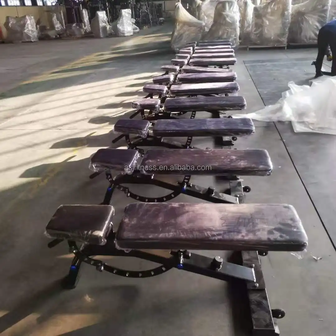 Adjustable Bench Super Bench Gym Free Weight Bench Commercial Fitness