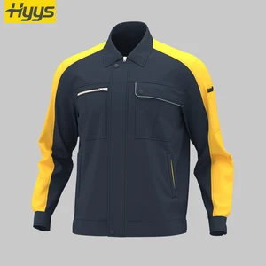 Safety Anti Static Work Wear Spring Autumn Unisex Work Clothes Coat for Mining Industry Custom Workshop