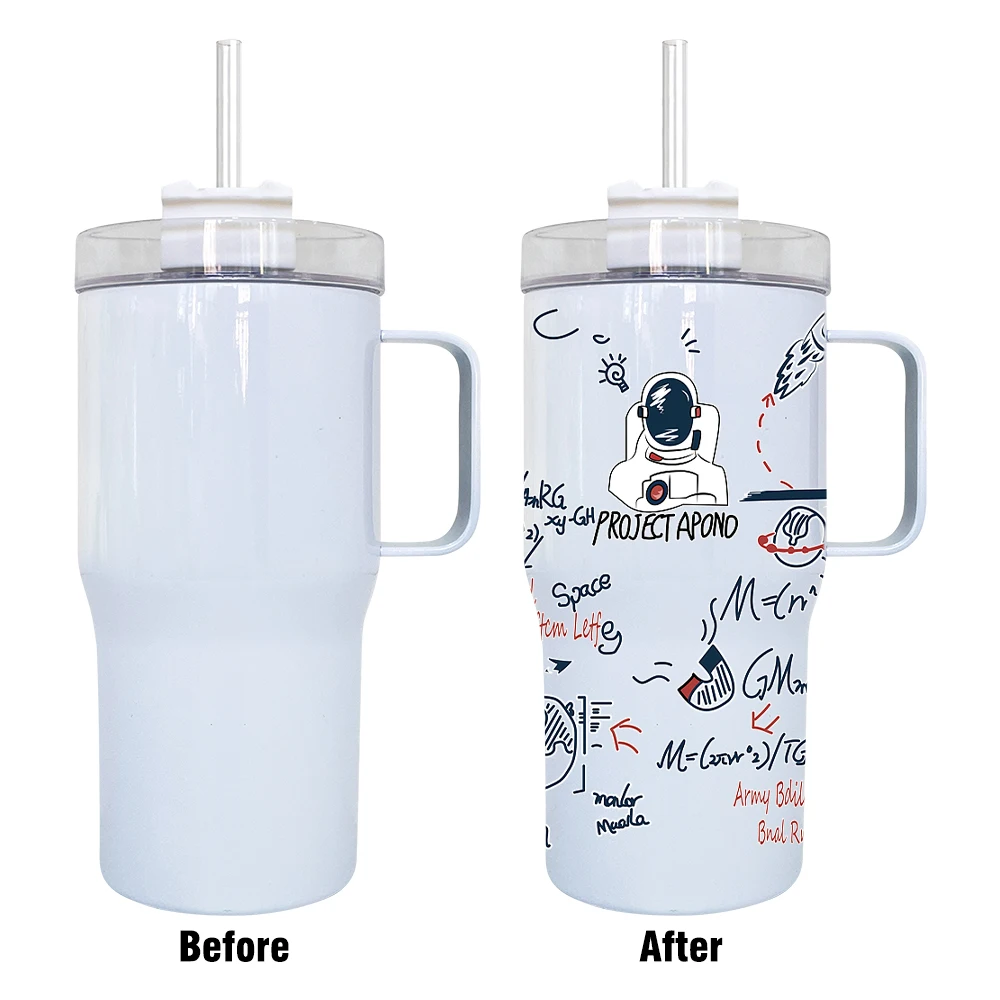Usa Warehouse Double Wall Blank Sublimation 20oz Insulated Mug Bpa Free