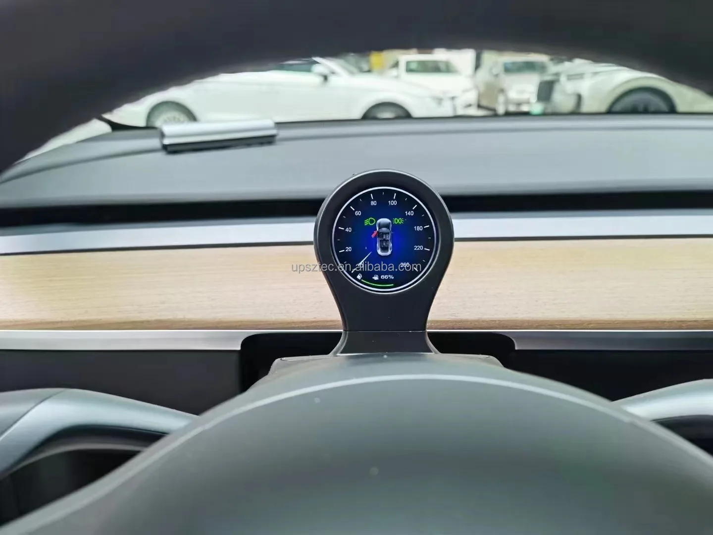 Tesla Instrument Compteur LCD écran tactile de planche de bord