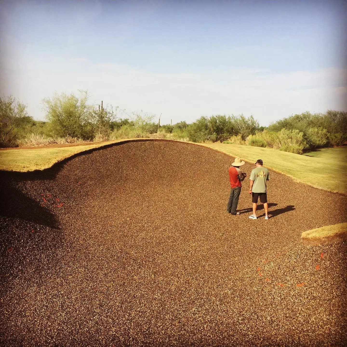 Golf Bunker Gravier Sable Rsine Liant Construction Liquide Polymre Rsine  Colle Mastic et Adhsif