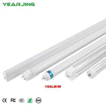 New design indoor lighting high lumen energy saving super bright fluorescent t5 t6 t8 led tube light led tubes