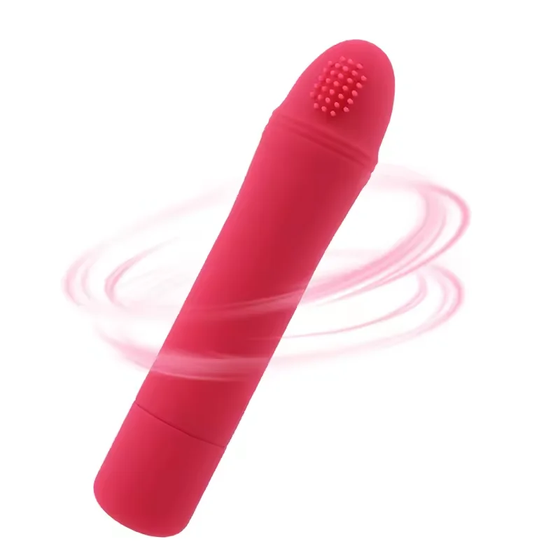 Handheld Warmth Vibrator with Bullet Bump Female Clitoris Massager Waterproof Design Couple Adult Products Sex Toys for Woman