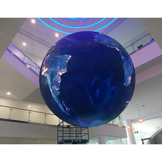 Customization LED Ball Flexible LED Display Waterproof Display Spherical Display LED Globe Shape LED Screen