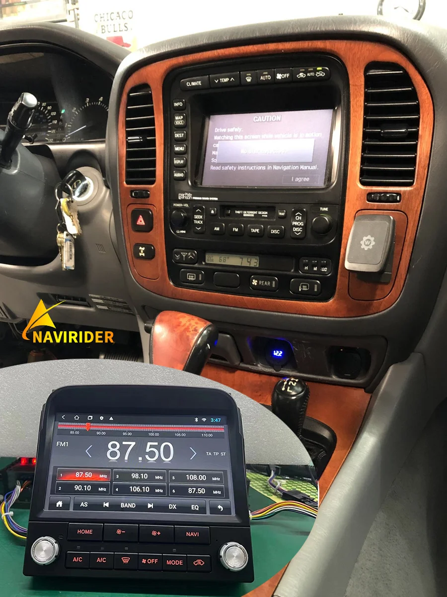 Car Android 13 Multimedia Video Player for LEXUS LX470