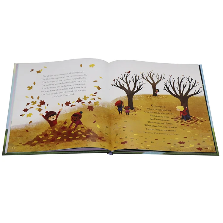 Высококачественная яркая детская книга в твердом переплете