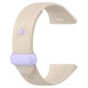 Ivory white+purple buckle