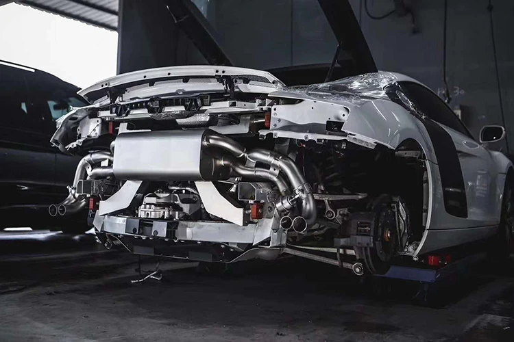 valvetronic exhaust catback system for audi rs3