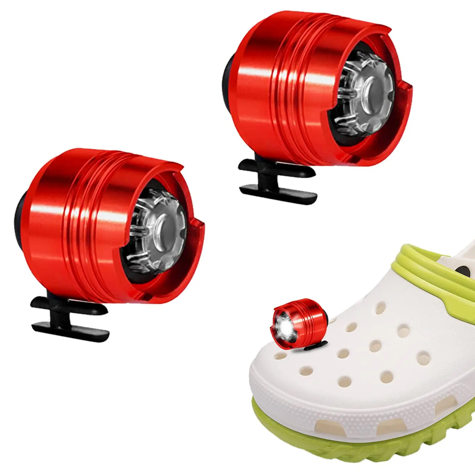 Lights For Croc,Headlights Flashlights Attachment For Croc,Clog