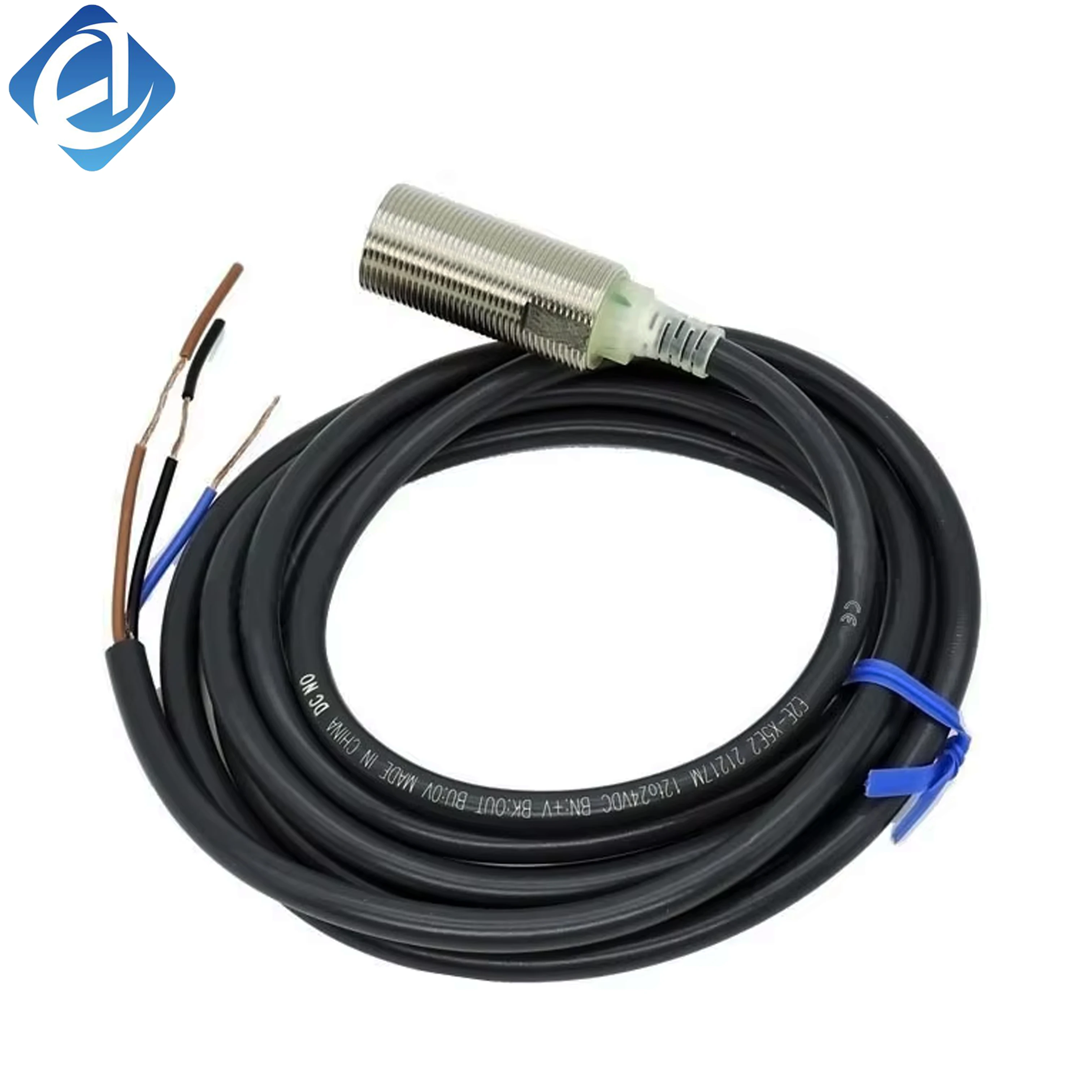 নতুন মূল E2E-X2F1-M1 ওম্রন E2E সিরিজ ইনডাক্টিভ প্রোক্সিমিটি সেন্সর, যা শিল্প স্বয়ংক্রিয়করণে ধাতব বস্তু সনাক্তকরণ, সীমা অবস্থান নির্ধারণ এবং ক্ষুদ্র কাজের টুকরো গণনার জন্য ডিজাইন করা হয়েছে।