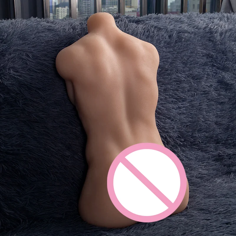 Butt Gay Inverted Model for Men and Women Solid Silicone Dolls for Gay People Masturbating with a Chrysanthemum Backyard Penis