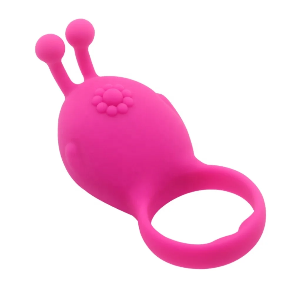 male cock vibrators Bestvibe 7 Thrusting 7 Vibrating Dual Cock Ring Male Prostate Massager main image 0