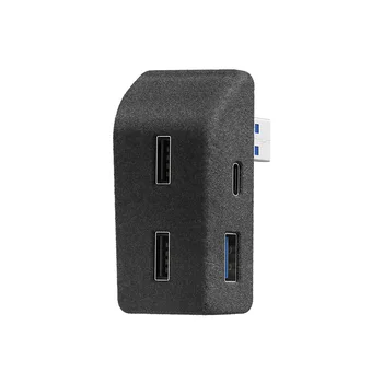 New Version Tesla Model 3/Y Accessories Interior Glove Box Expansion Dock Central Control Expander USB Interior Kits