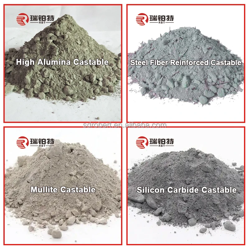 High Temperature Clay Refractory Castable