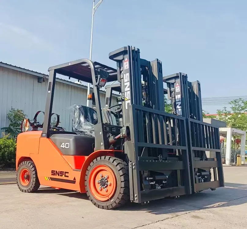 Carretilla Elevadora Gasolina GLP Forklift 4 Ton Petrol Gas Forklift
