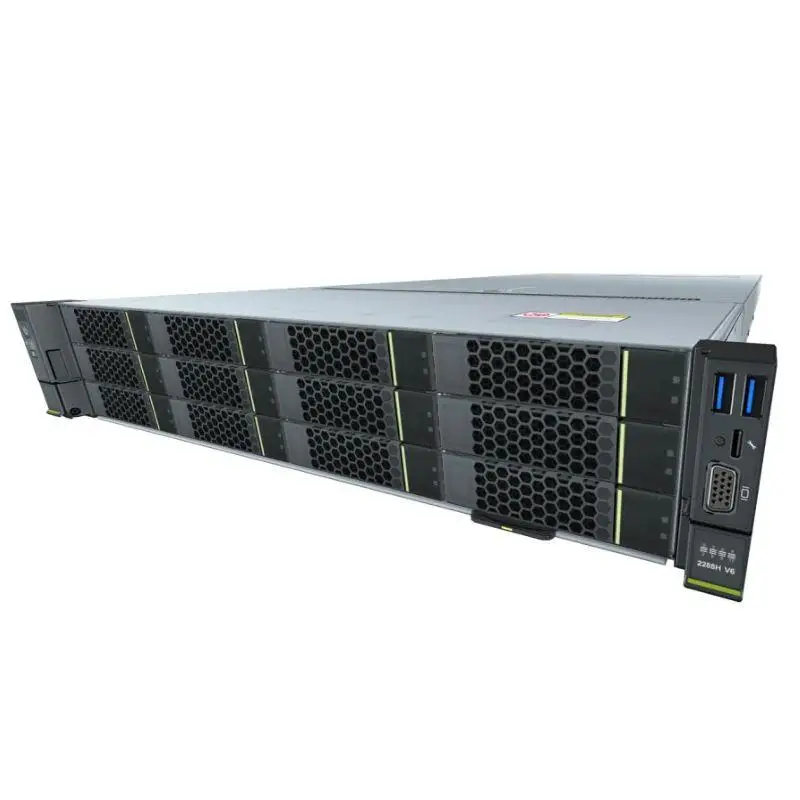 Original New 2U Rack Server 2288H V6 with Intel Xeon Gold CPU and 64GB Memory 32GB Deep Learning Server in Stock