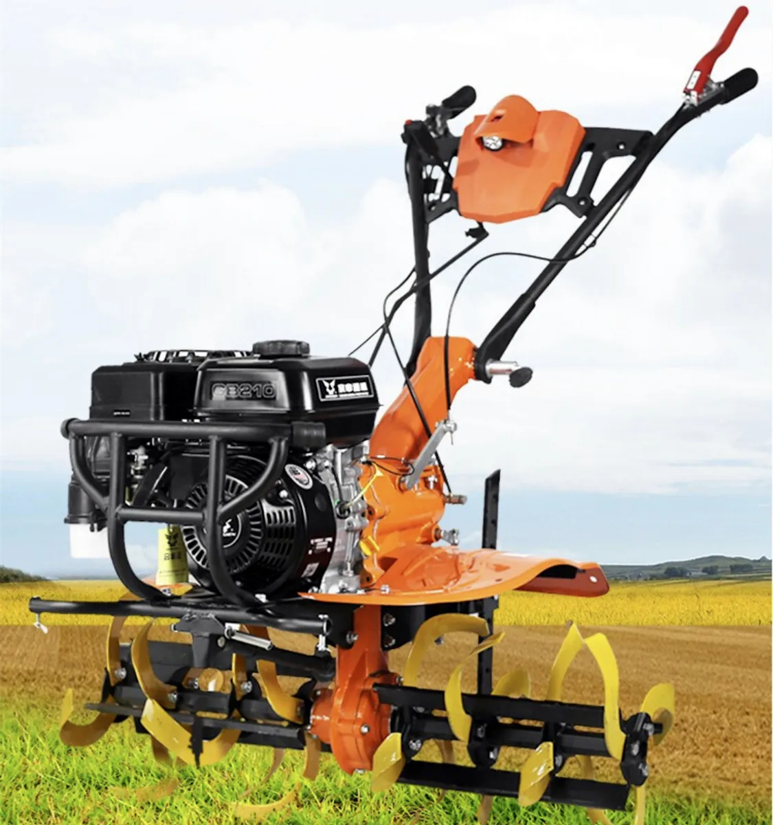 Cheap Walking Tractor Mini Tractor Multifunctional Lawn Mower Garden Farm Micro Cultivator Tractor Produced by Chinese Factory