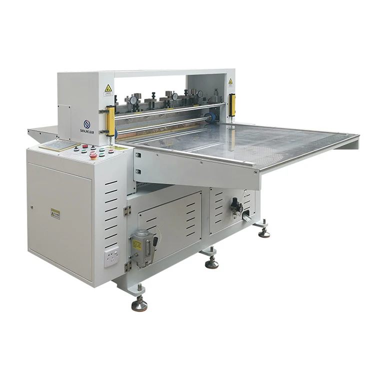 Rubber Sheet Cutting Machine Manual Sheet Metal Cutting Machine Accuracy Automatic Aluminum Foil Roll Sheet Cutting Machine