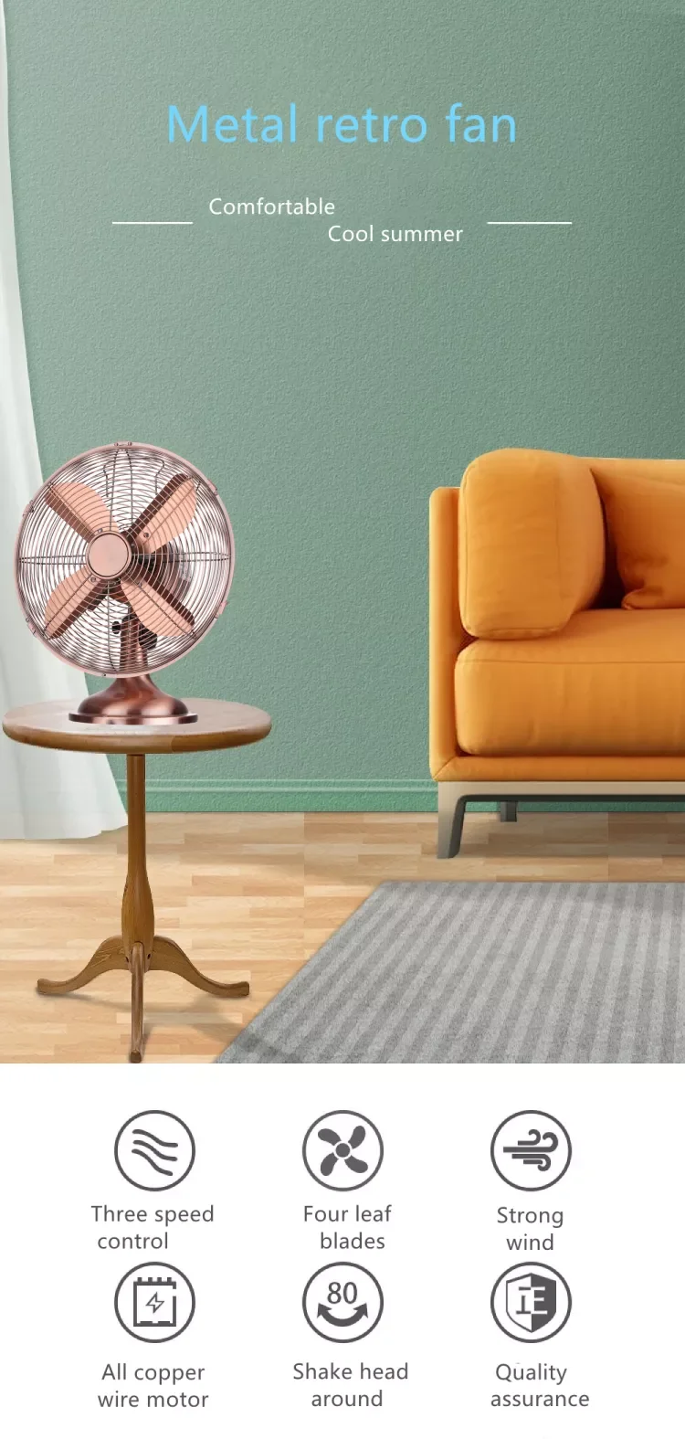 Table Fan, 230, Electric - detail 4