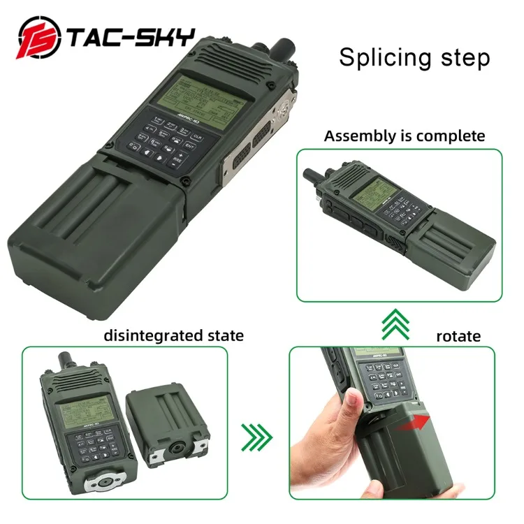 TS TAC-SKY PRC-163 Harris Radio Dummy Virtual Box - Tactical