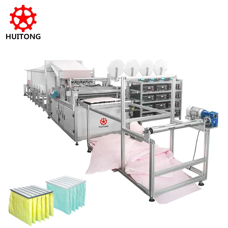 2024 Customized Industrial Automatic Ultrasonic Dust Filter Bag Machine