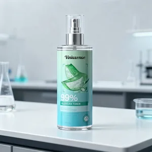 Aloe Vera Toner Wholesale Private Label OEM Skin Care Smoothing Repairing Brightening Herbal Whitening Spray