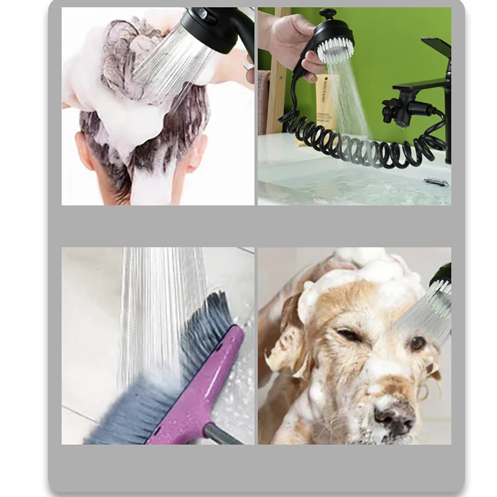 Sink Handheld Shower Kit Kitchen Bathroom Faucet Sprayer Attachment For Hair Washing,Baby Shower