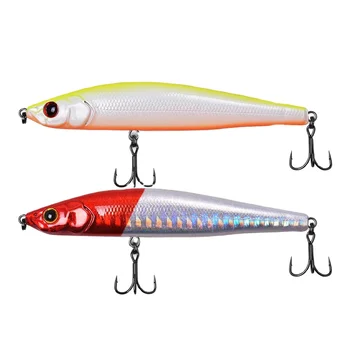 Trembling Lead Lure ABS Fishing Bait 85mm 155g Long-Cast With Hooks for Snakehead Bass Mandarin Fish Sucker Fish – Hard Lure – view 2