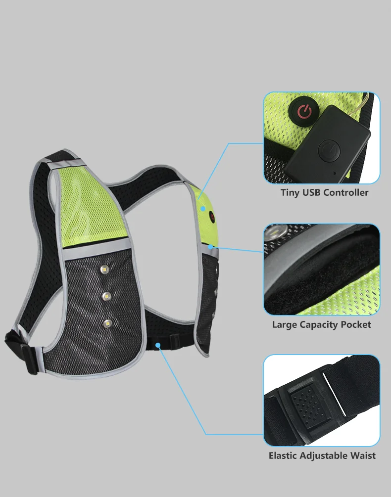2023 New Products Explosion Reflective Safety Sport Gear Cycling